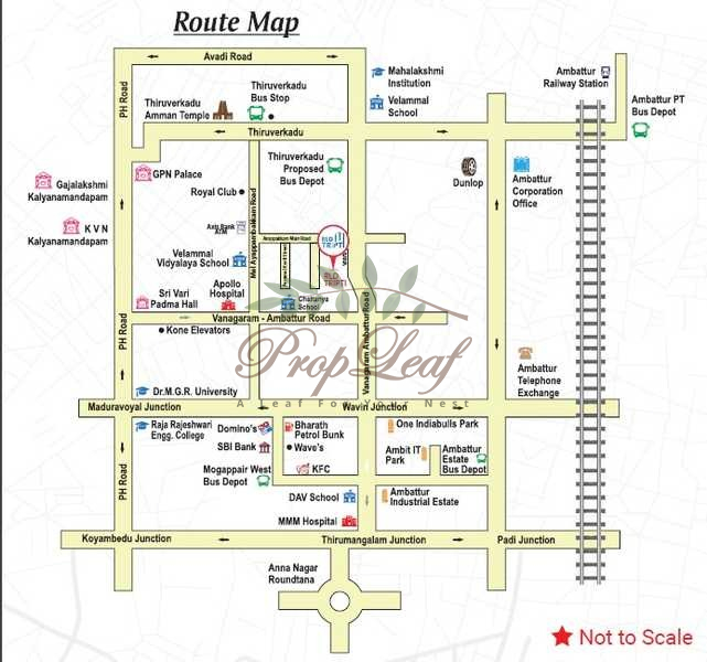 RLD Tripti  Location Map